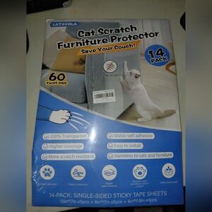 Cat Scratch Furniture Protector - 14 Pack, White